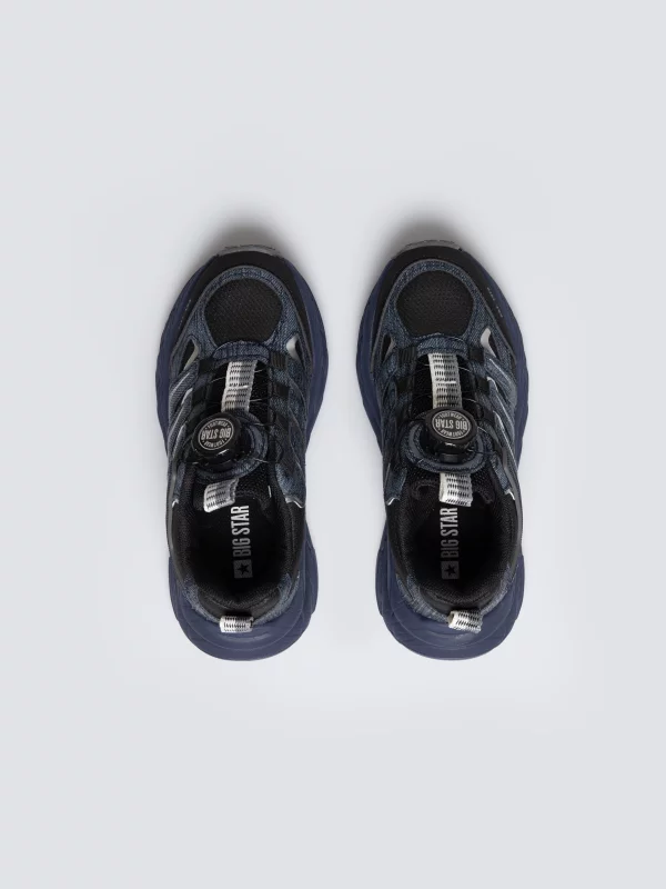 Sneakersy chłopięce granatowe OO374209 403