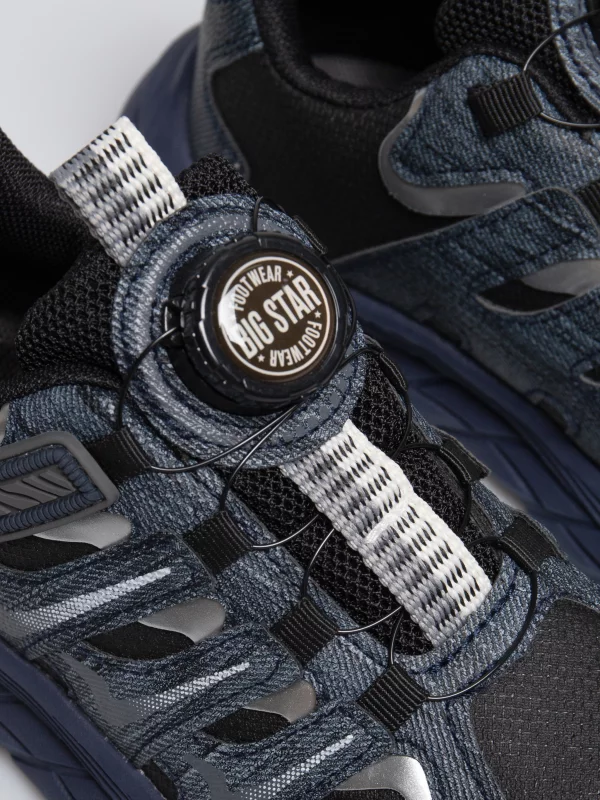 Sneakersy chłopięce granatowe OO374209 403