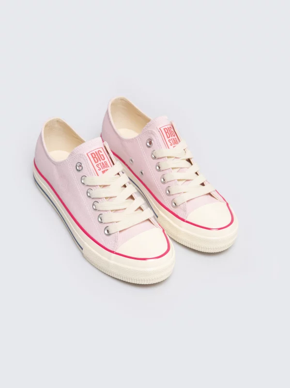 Trampki damskie niskie różowe RR274640 600