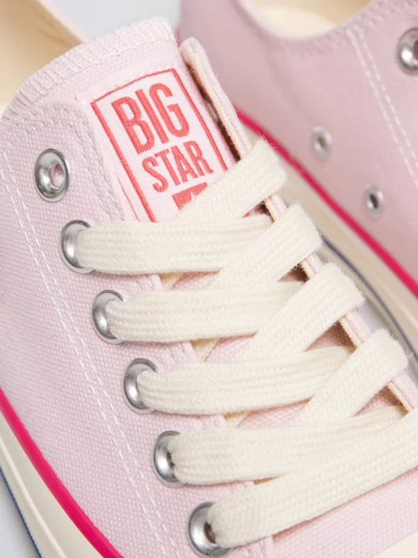 Trampki damskie niskie różowe RR274640 600