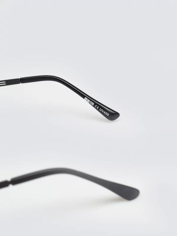 Okulary przeciwsłoneczne męskie czarne Suno 906