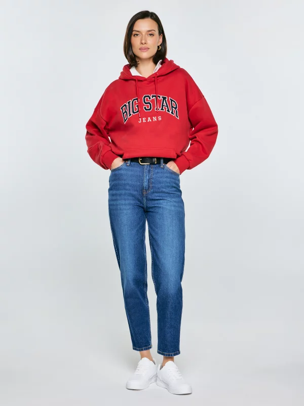 Sneakersy damskie ze skóry ekologicznej białe OO274A549 101