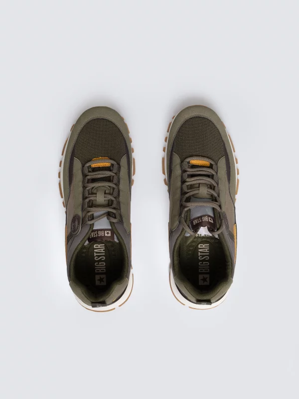 Sneakersy męskie khaki RR174280 303