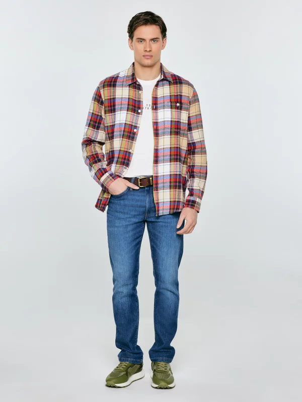 Sneakersy męskie khaki RR174360 303