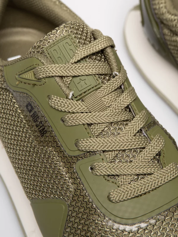 Sneakersy męskie khaki RR174360 303