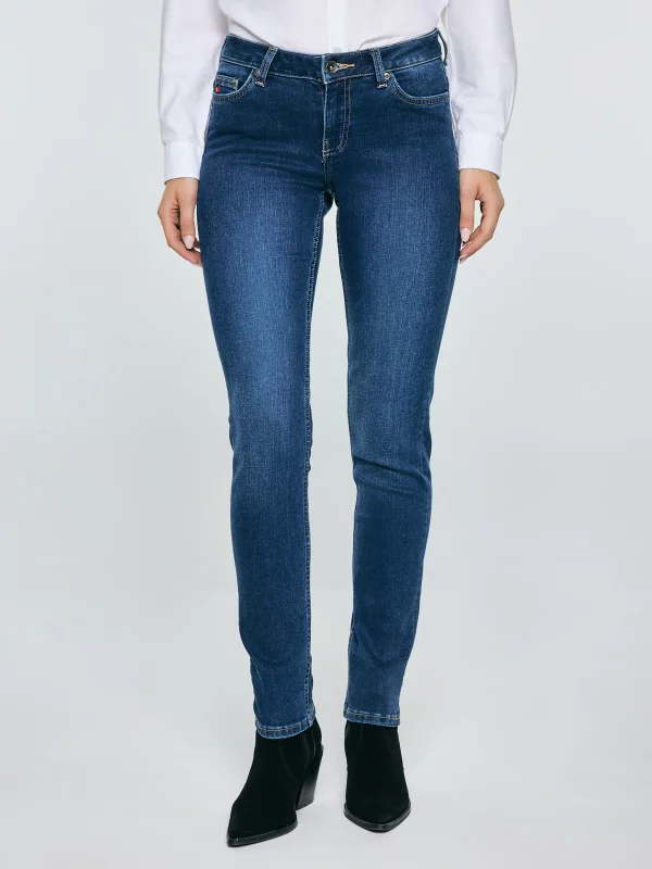 Jeansy damskie niebieskie Katrina 359