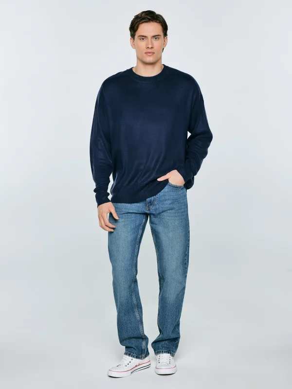 Sweter męski granatowy Stan 403