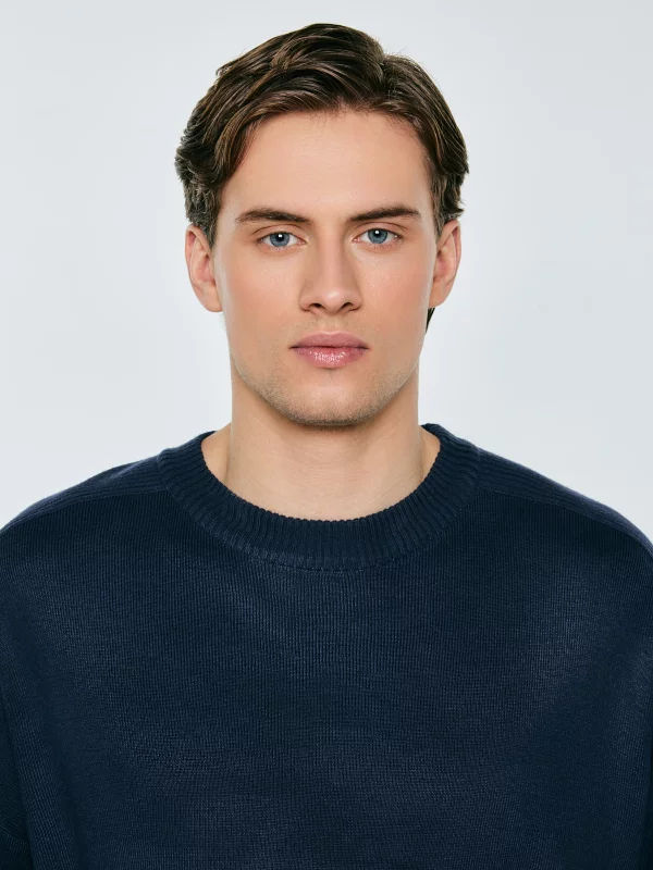 Sweter męski granatowy Stan 403