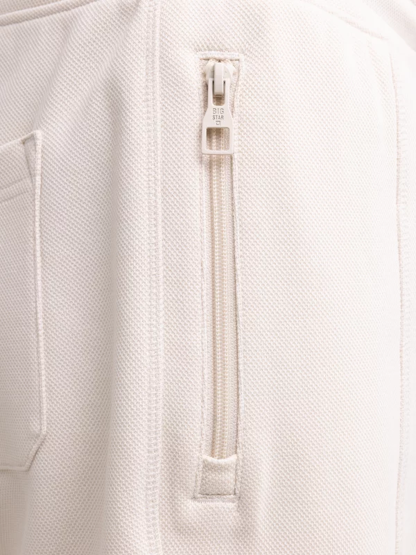 Szorty męskie dresowe kremowe Wladorsh 103/ Wlador 103