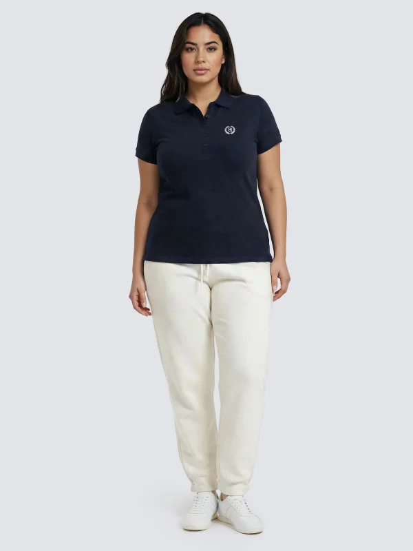 Spodnie damskie dresowe białe Fonia 100