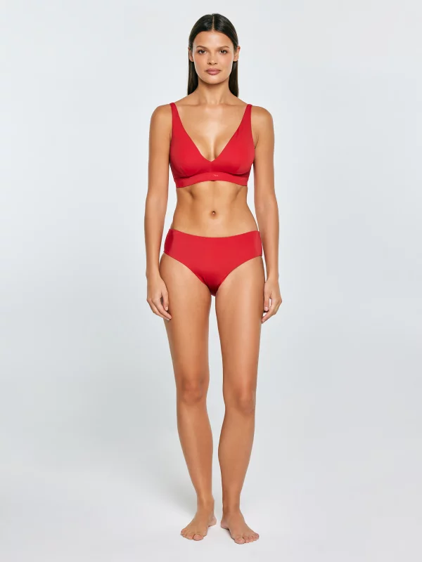 Dół od kostiumu kąpielowego czerwony Morrasa 603