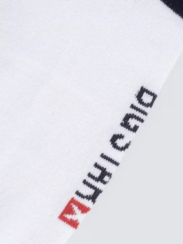 Stopki bawełniane czarno-białe Filixos 906