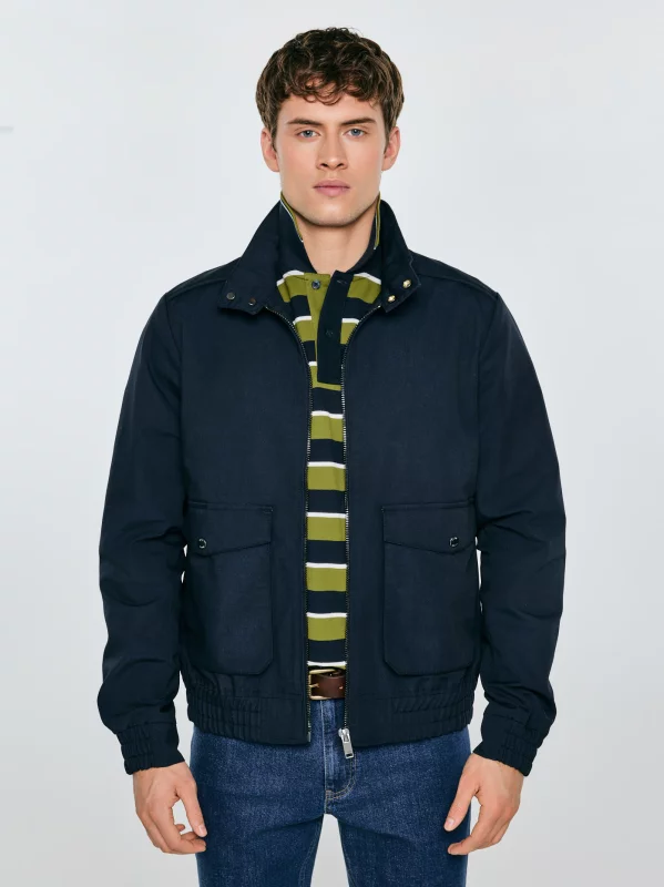 Kurtka męska wiatrówka granatowa Chakan 403