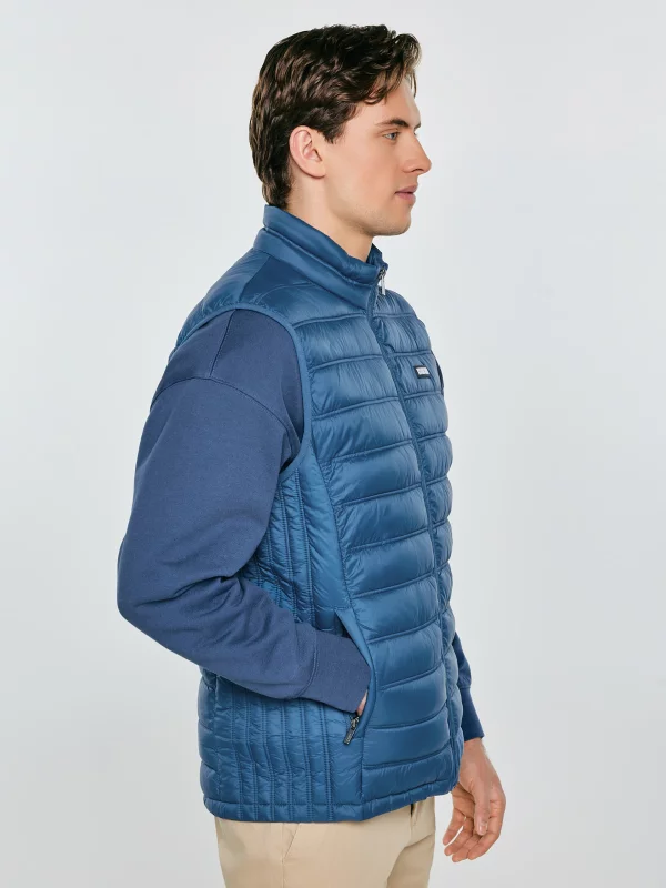 Kamizelka męska pikowana niebieska Jaxoon 402