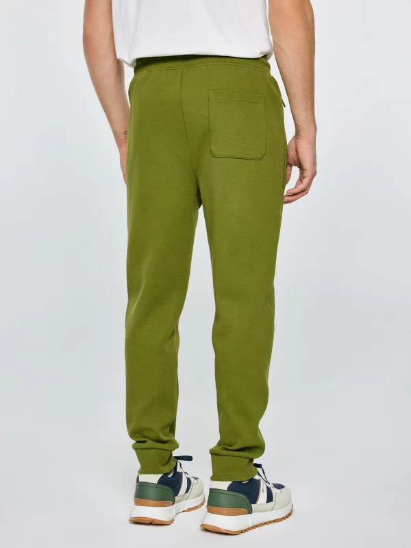 Spodnie męskie dresowe zielone Wladorp 301