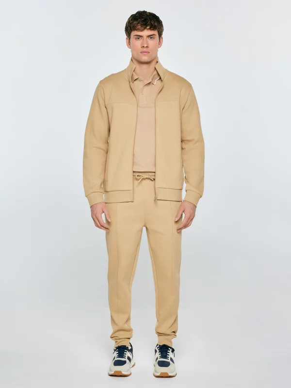 Koszulka męska polo beżowa Wladym 801