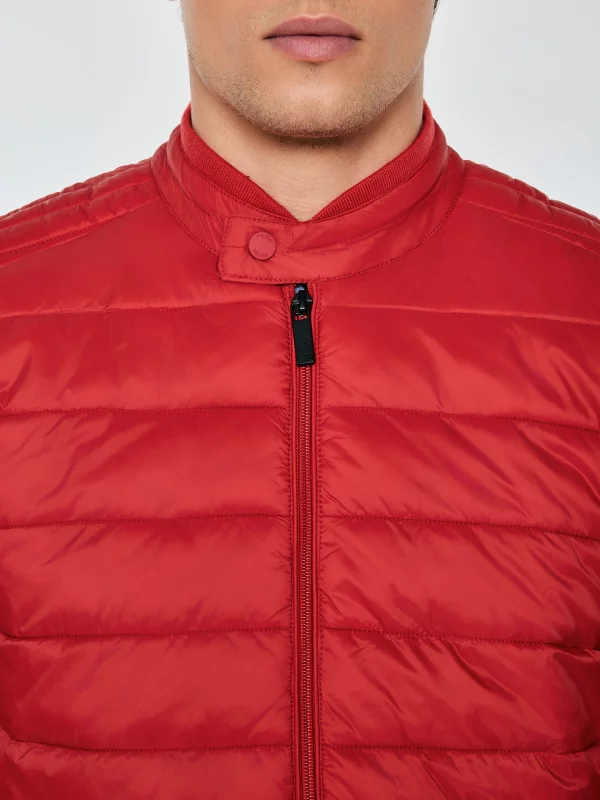 Kurtka męska pikowana czerwona Kamilos 603