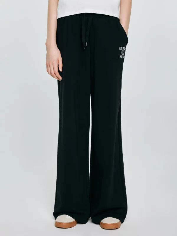 Spodnie dziewczęce dresowe czarne Nomap 906