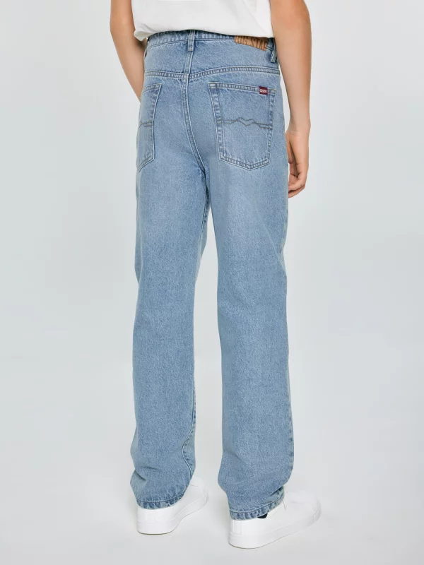 Jeansy chłopięce loose niebieskie Zacky 209