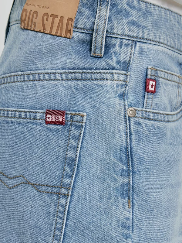 Jeansy chłopięce loose niebieskie Zacky 209