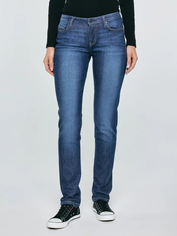 Jeansy damskie slim niebieskie Kitty 447