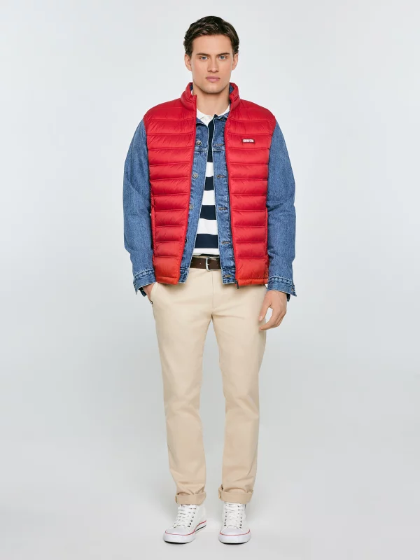 Kamizelka męska pikowana czerwona Jaxoon 603