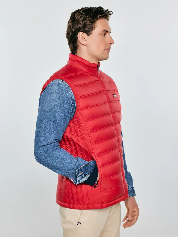 Kamizelka męska pikowana czerwona Jaxoon 603