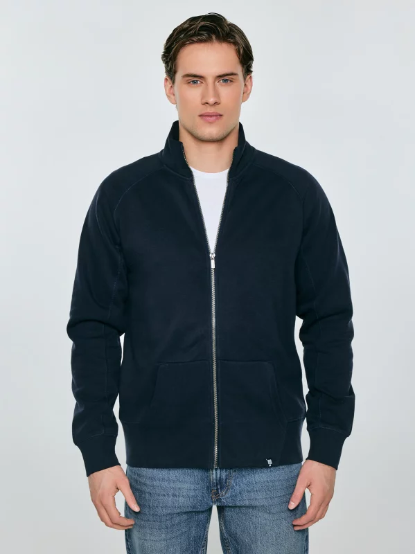 Bluza męska rozpinana granatowa Madorol 403