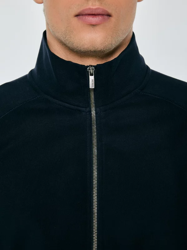 Bluza męska rozpinana granatowa Madorol 403