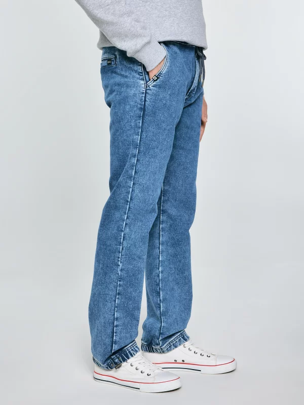 Jeansy męskie loose niebieskie Willu 319