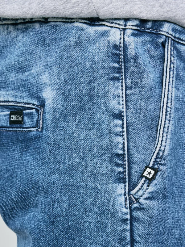 Jeansy męskie loose niebieskie Willu 319