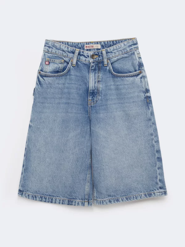 Szorty chłopięce jeansowe niebieskie Andys 190