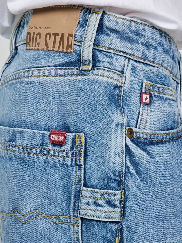 Szorty chłopięce jeansowe niebieskie Andys 190