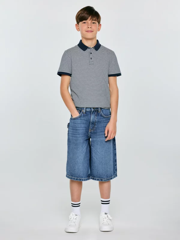 Szorty chłopięce jeansowe granatowe Andys 590