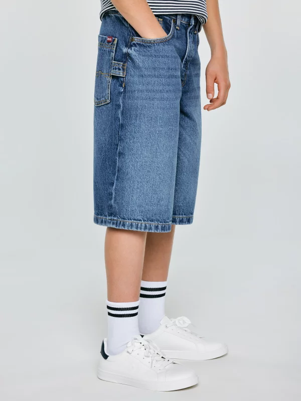 Szorty chłopięce jeansowe granatowe Andys 590