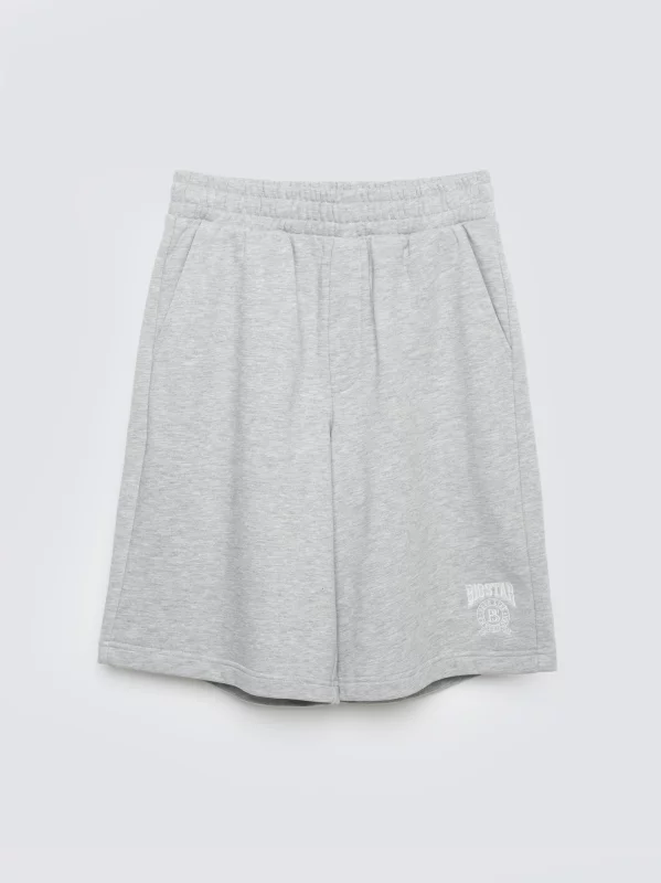 Szorty dziewczęce dresowe szare Anida 901