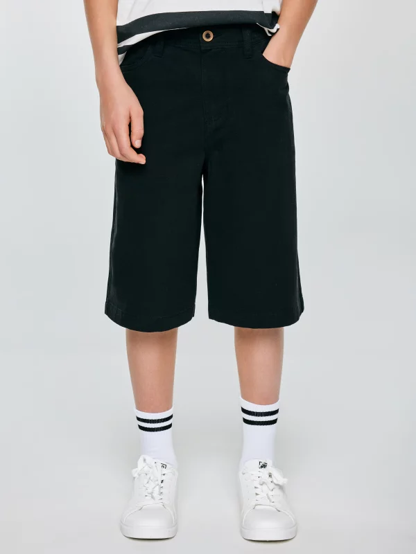 Szorty chłopięce czarne Daegir 906