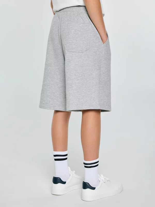 Szorty chłopięce dresowe szare Doner 901