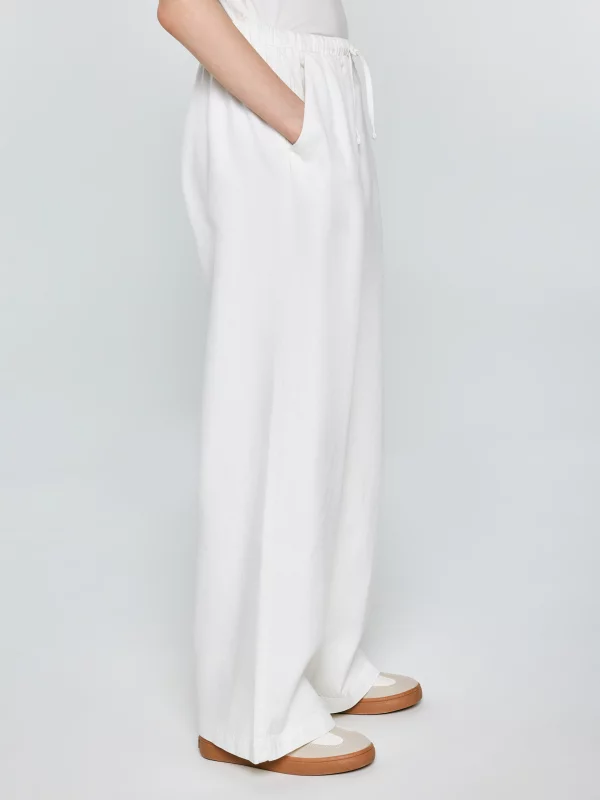 Spodnie dziewczęce wide białe Polena 100