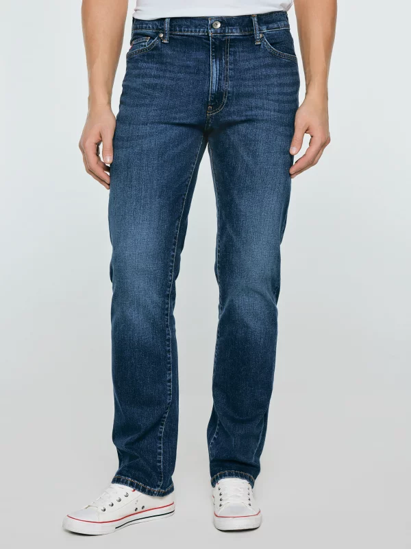 Jeansy męskie z prostą nogawką granatowe Colt 315
