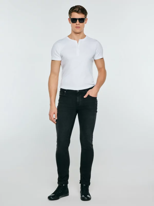 Trampki męskie wysokie czarne FF174550 906