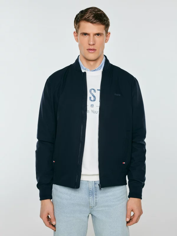 Kurtka męska bomber granatowa Kamden 403