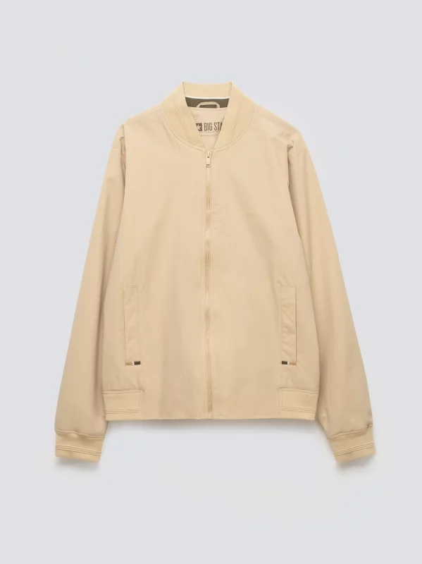 Kurtka męska bomber beżowa Kamden 801