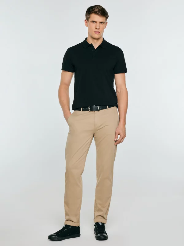 Trampki męskie niskie czarne RR174A072 906