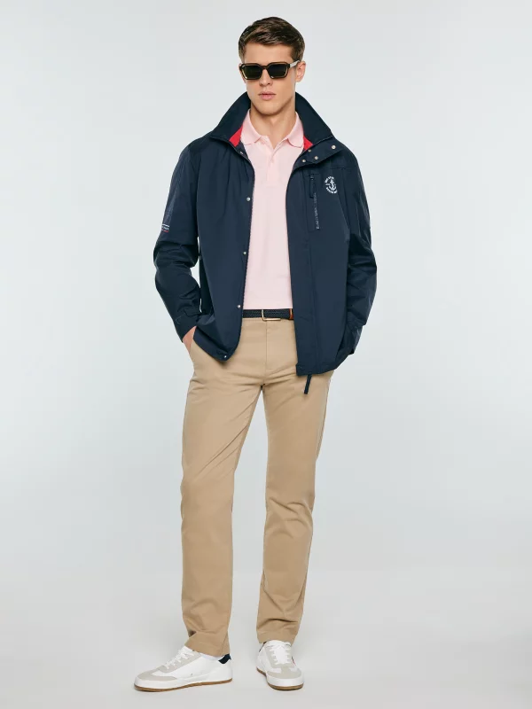 Koszulka męska polo różowa Wladym 601