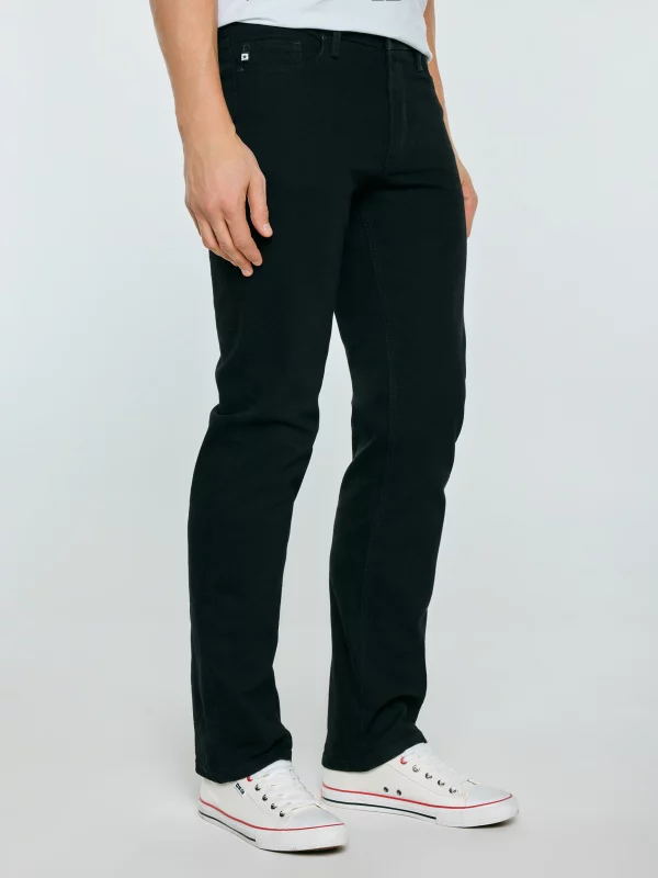 Jeansy męskie z prostą nogawką czarne Colt 901