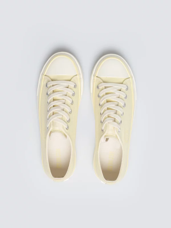 Trampki damskie niskie żółte TT274287 201