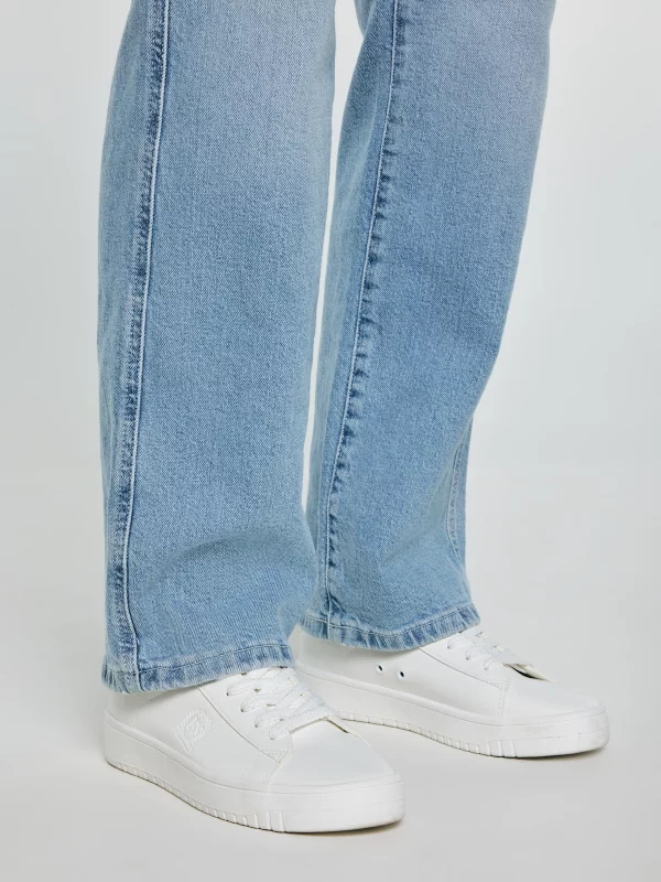 Sneakersy damskie ze skóry ekologicznej białe NN274577 101