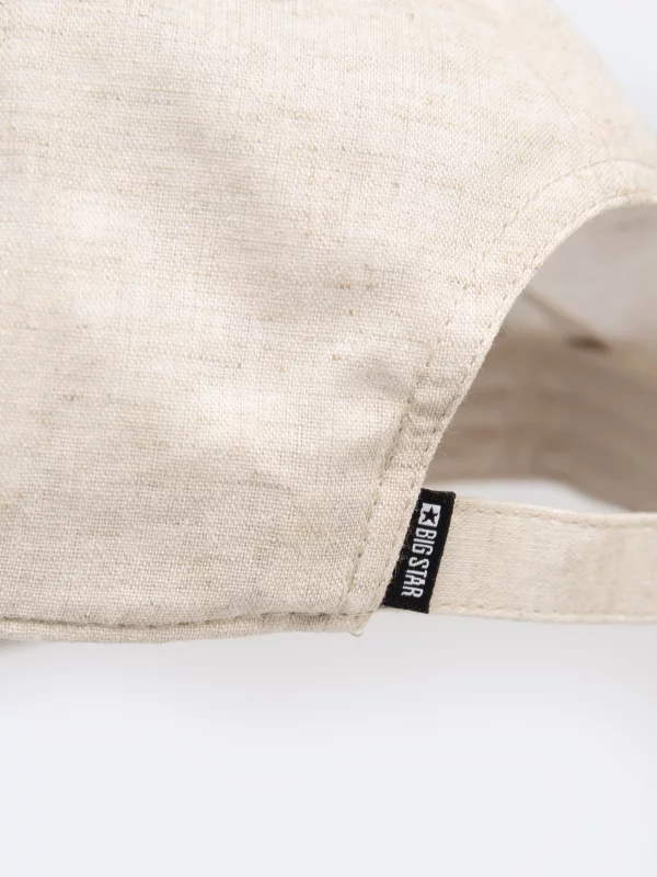 Czapka z daszkiem kremowa Luxis 102