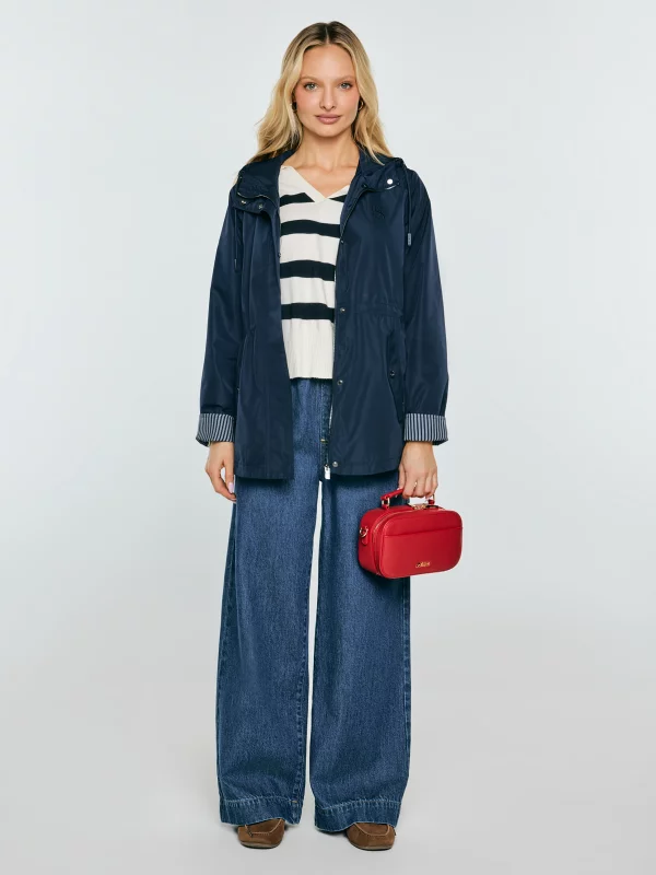 Torebka damska do ręki z dwoma dodatkowymi paskami czerwona Maro 603